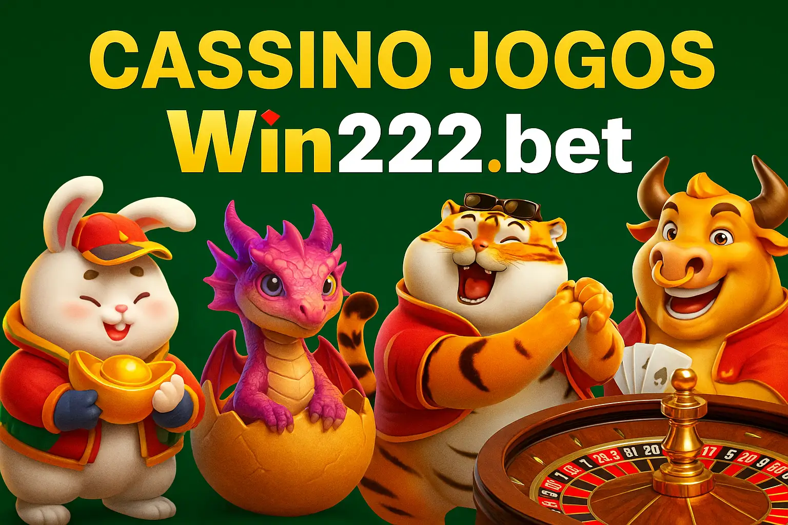 Jogos de cassino online inovadores e emocionantes na Win222