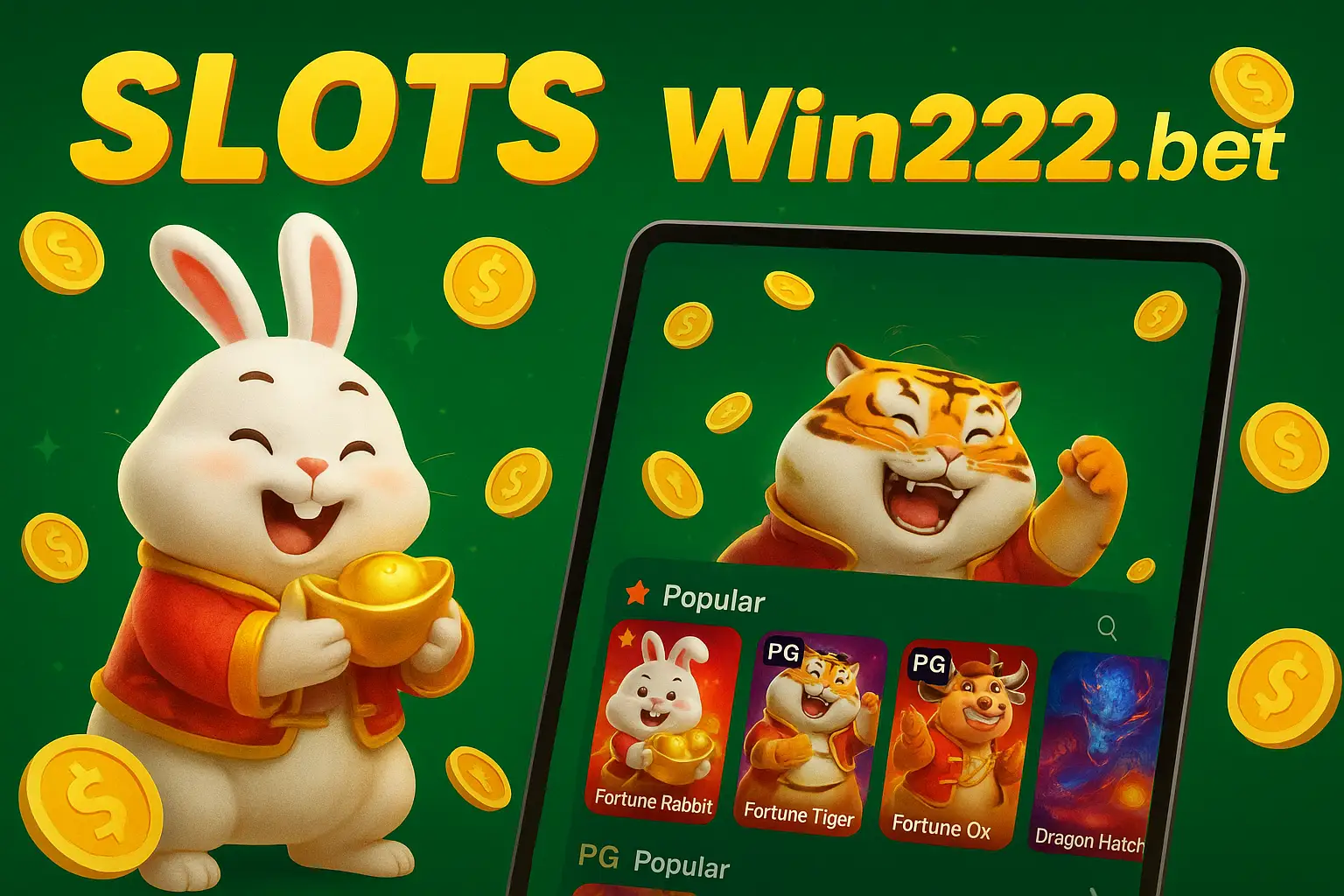 Explore o mundo das slot machines no Win222 Casino